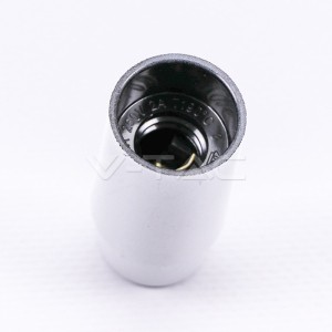 E14 LAMP HOLDER BACKELITE Бяла