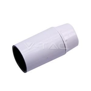 E14 LAMP HOLDER BACKELITE Бяла