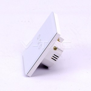 WIFI SMART Touch Ключ Троен Бял 