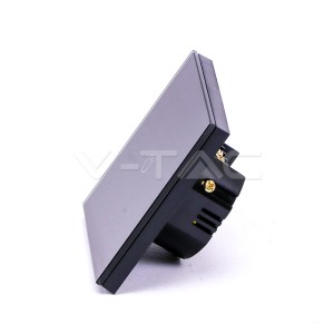 WIFI SMART Touch Ключ Единичен Черен  