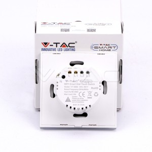 WIFI SMART Touch Ключ Единичен Бял 