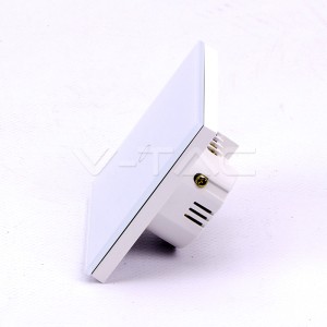WIFI SMART Touch Ключ Единичен Бял 