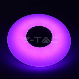 LED Smart Плафониета С Дистанционно И Говорител 
