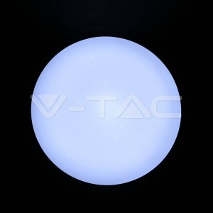 LED Плафониета - 60W SMART Ф450 Звезди Топла + Студена Светлина 