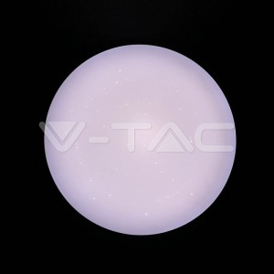 LED Плафониета - 40W SMART Ф350 Звезди Топла + Студена Светлина 