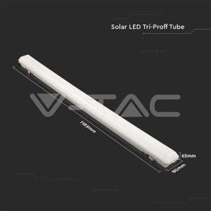 LED Влагозащитено Тяло Солар 1200mm 18W 3в1 Дистанционно + Сензор 