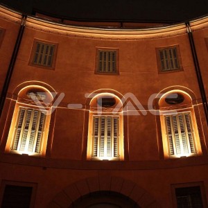 200W LED Прожектор Със Сензор  SAMSUNG ЧИП  Черно Тяло 6500К 120LM/W