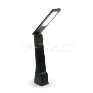 4W LED Настолна Лампа Черна Презаредима 