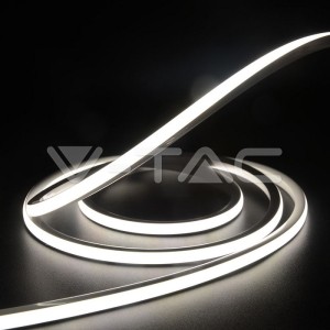 Neon Flex Силикон 24V 6400K CRI >90 5М