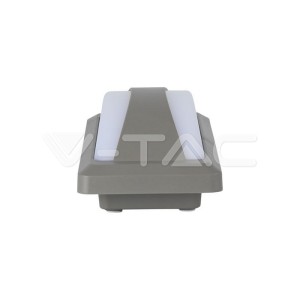 12W Фасаден Аплик Преграда Сив 4200К IP65 