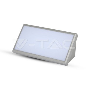 20W Фасаден Аплик Ъглов Сив 6500К IP65