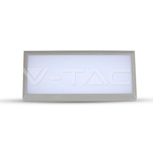 12W Фасаден Аплик Ъглов Сив 3000К IP65