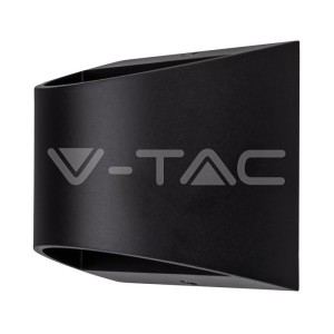 12W Стенна Лампа Bridgelux Чип Черна 4000К IP54
