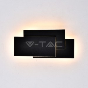 12W Стенна Лампа Черно Тяло 4000К IP20