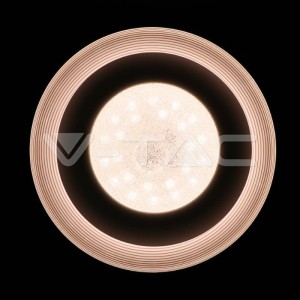 48W LED Плафон С Дистанционно 3в 1 Димиращ Кристал 