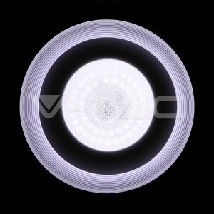 48W LED Плафон С Дистанционно 3в 1 Димиращ Кристал 