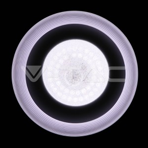48W LED Плафон С Дистанционно 3в 1 Димиращ Кристал 