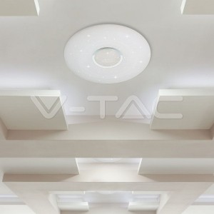 60W LED Плафон С Дистанционно Димиращ Шайба Ф400