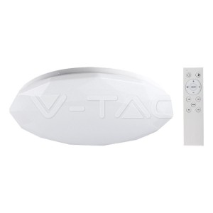 40W LED Плафон С Дистанционно 3в1 Диаманд Ф350