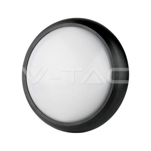 12W Плафониера Черно Тяло 3000К IP65 