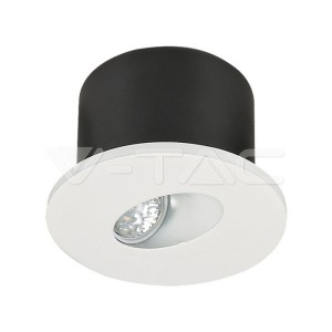 3W LED Луна За Стена Кръг 4000К 