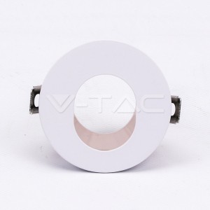 GU10 Отливка Кръг Бяло+Розово Златоно VT-874