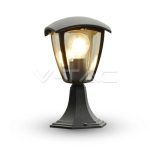 Градиснки Стълб 30см E27 Черен IP44 