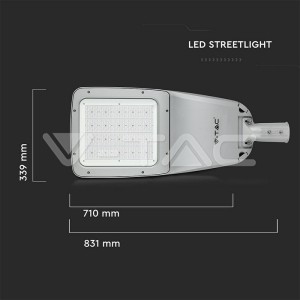 LED Уличен Осветител SAMSUNG ЧИП - 200W 4000K КЛАС II 