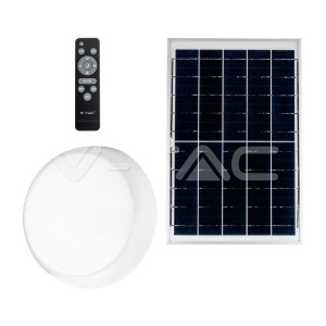 15W LED Соларен Плафон IP65 Дистанционно Сензор 3в1 