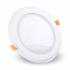 18W LED Панел Стъклено Тяло - Кръгъл Модул   6400K 