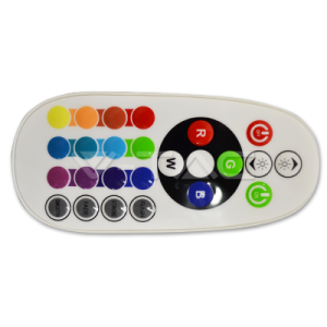Дистанционно Управление RGB 24 бутона Кръгло 