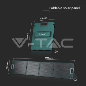 80W Портативен Сгъваем Соларен Панел