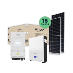 6kW Супер Промо Моно Соларен Сет 35мм, Инвертор, 5kWh Батерия (11552, 11537, 11448)
