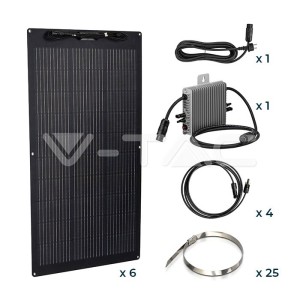 600W Преносима PV Централа за Балкон