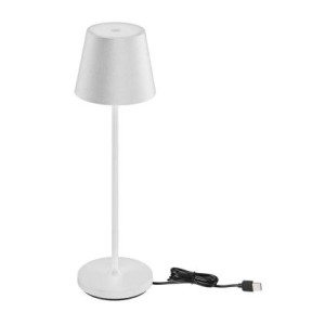 3W LED RECHARGEABLE DESK LAMP(TOUCH DIMMABLE) 4000K WHITE BODY