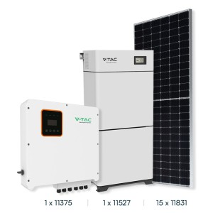 Сет Соларен Навес – Конструкция + 20 kWh Батерия + 8 kW Инвертор + 15 бр. Панели