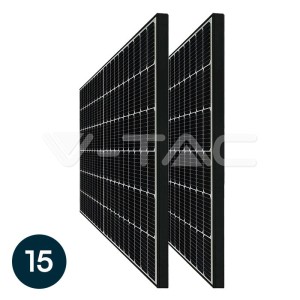 6.15kW Моно Соларен Сет Черна Рамка 15бр. x 410W 35мм