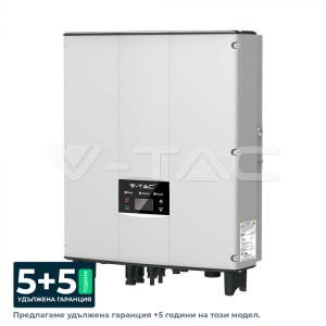 5kW Мрежов Инвертор LCD Дисплей  On-Grid Монофазен IP65 