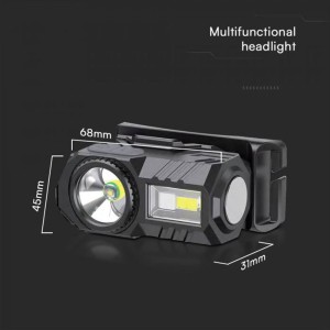 3W Презаредим челник RGB IP44