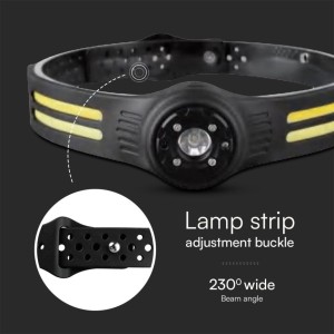 3W SMD + 5W COB Силиконов Челник IP44