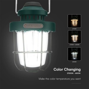 Лампа За Къмпинг  5W SMD LED  Презаредима Димираща 