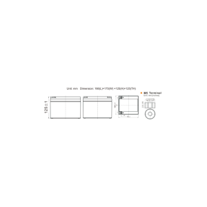 V-TAC - 26Ah 12V Акумулаторна Батерия M5