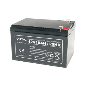 V-TAC - 10Ah 12V Акумулаторна Батерия T2
