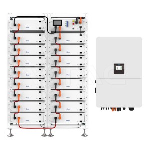 Индустриална Соларна Система V-TAC & Deye: 80kW Трифазен Хибриден Инвертор и 81.92kWh Литиева Батерия (Високо Напрежение)